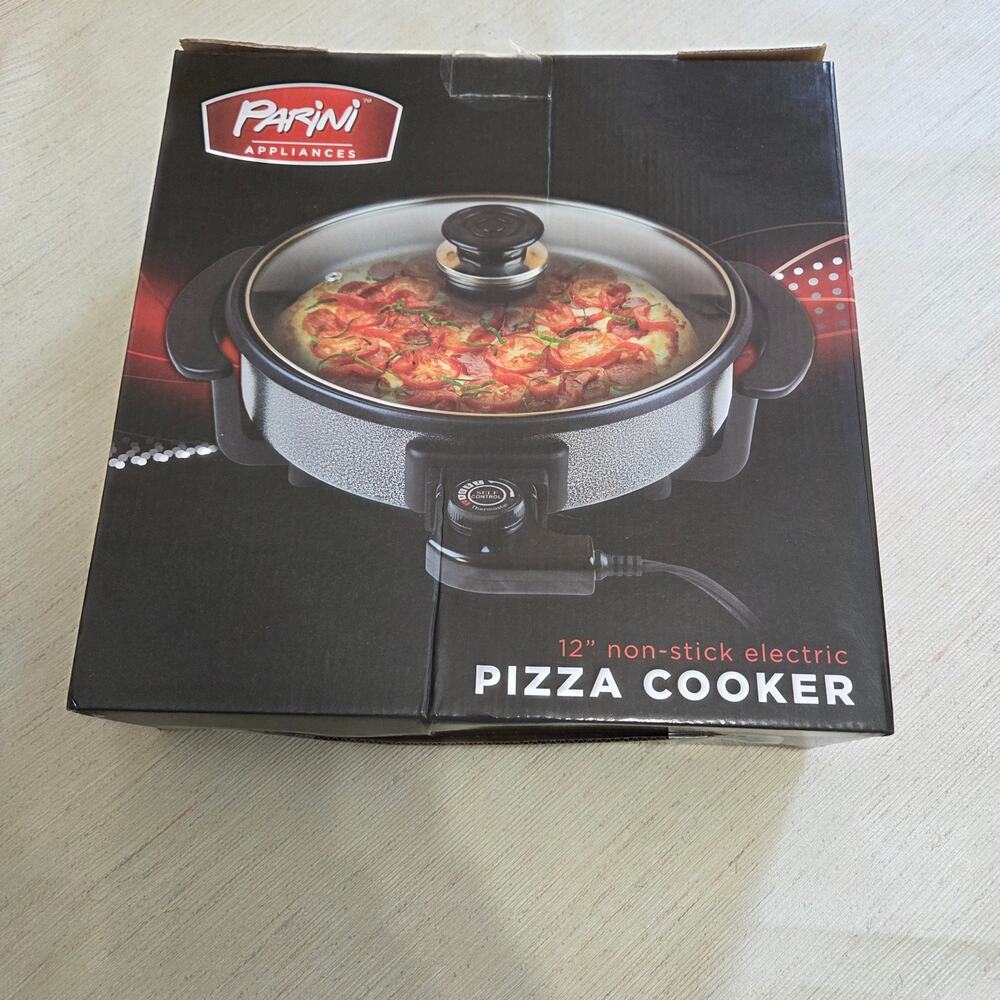 Parini Appliances 12" non-stick electric Pizza Cooker